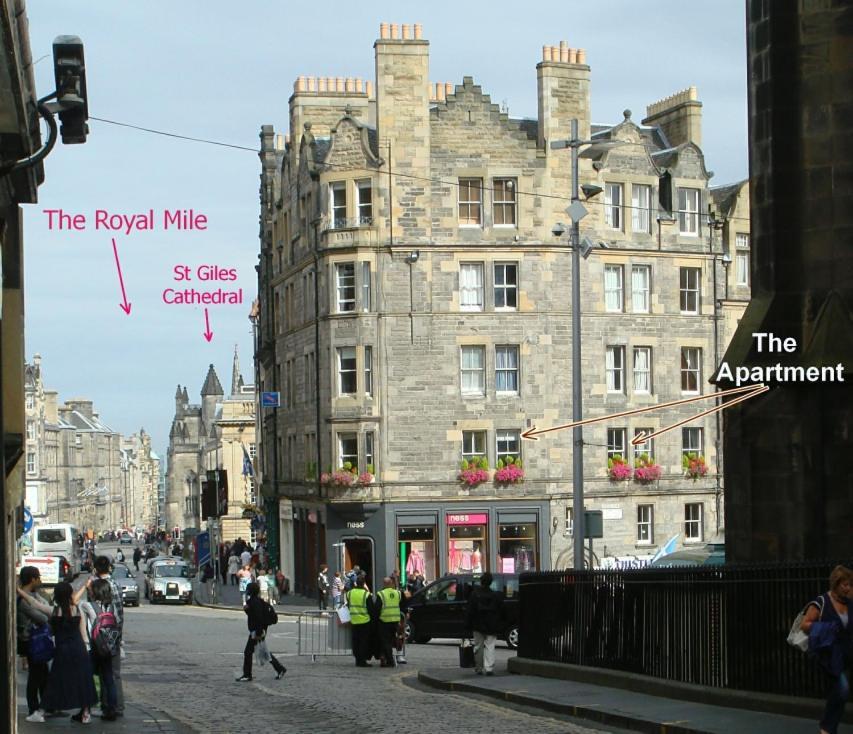 Royal Mile Apartment, 1 Minute From The Castle. Edinburgh Bagian luar foto