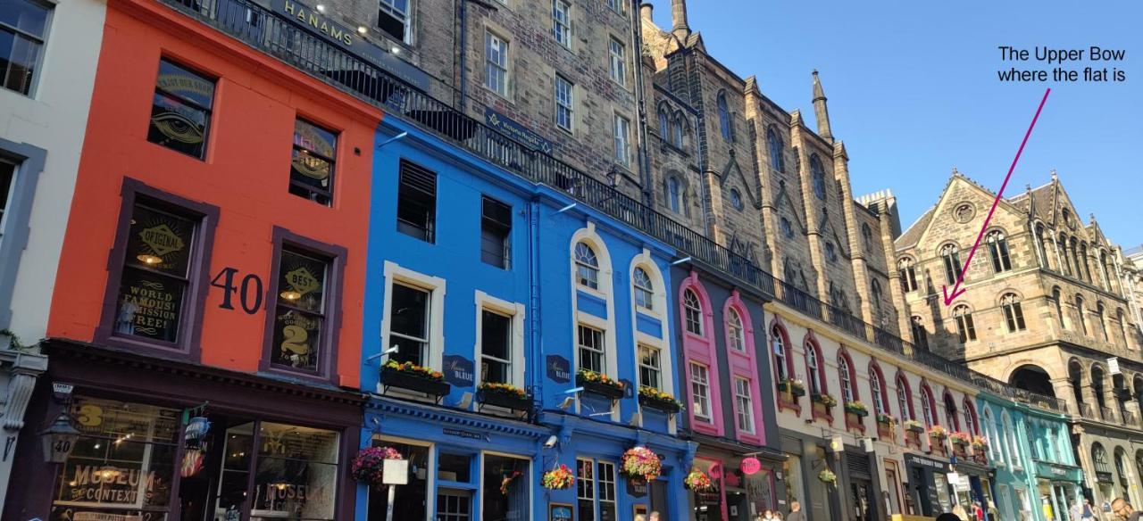 Royal Mile Apartment, 1 Minute From The Castle. Edinburgh Bagian luar foto